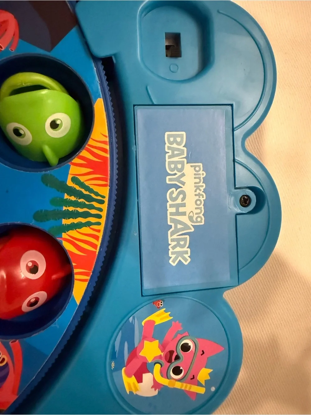 Baby Shark Magnetic Fishing Game - Blue Interactive Catch-and-Play